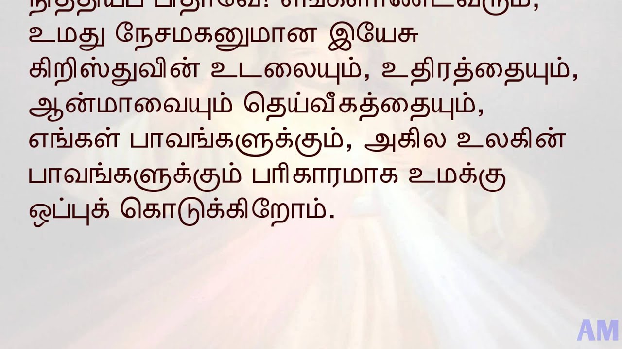 Divine Mercy Prayer In Tamil Pdf - Denverele